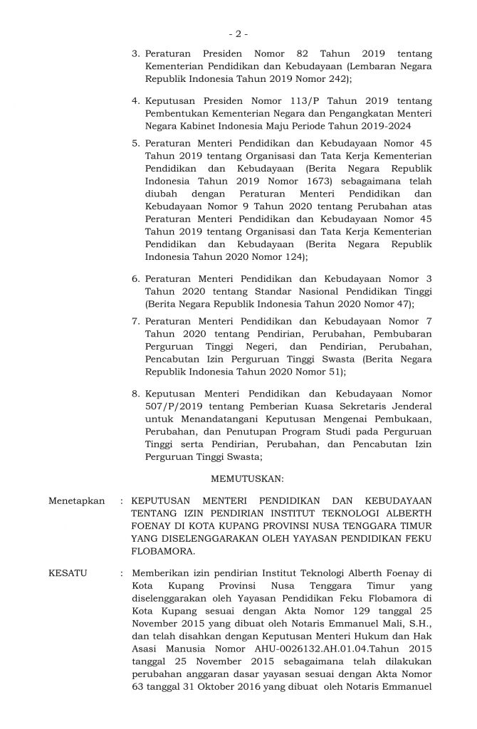SK IT Alberth Foenay Kepmendikbud Nomor 639_M_2020 CAP-3